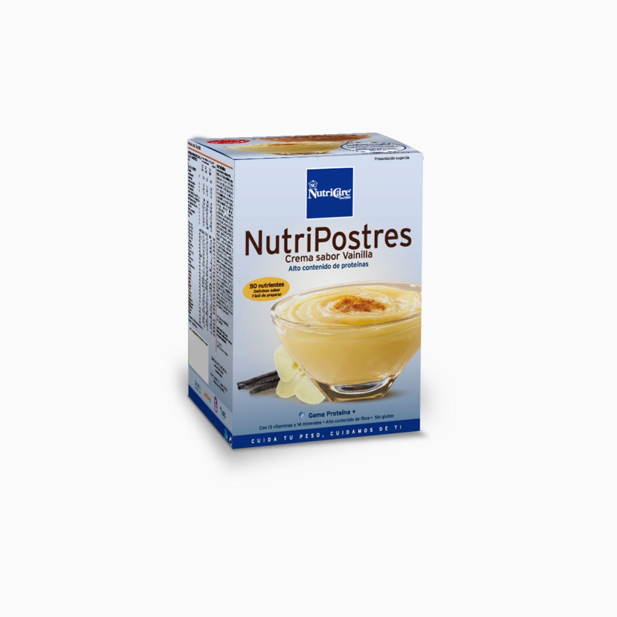 Postre Crema sabor Vainilla